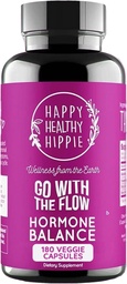 Hormone Balance for Women 180 Ct – PMS Support Supplement for Women, Menopause & Perimenopause | Bloating Relief, Menstrual Cramp, Mood, PMDD | Chasteberry, Black Cohosh, Dong Quai | Vegan, Non-GMO