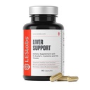 LES Labs Liver Support – Promotes Healthy Liver Function, Glutathione Production & Detoxification – Milk Thistle, NAC, ALA & Dandelion Extracts – Non-GMO Supplement – 90 Capsules
