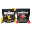 Gains in Bulk Instantized Creatine Monohydrate for Women and Men, Soluble Pre Workout Powder, Supports Muscle Building, Strength and Performance, Sweet Lemonade and Sour Raspberry, 60 Servings