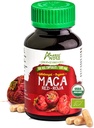   Andes Red maca Root Capsules - Female Health Supplement - Natural Energizer - USDA NOP Certified - Genitalized, Non GMO & Gluten Free - 100 Vegan Pills (1500mg per Serving) - Made in Peru