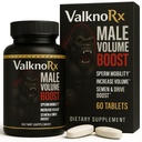 Male Enhancing Supplement, Designed to be Fast Acting for Blood Flow to Gain Length & Girth + Stamina, Maca, Epimedium, and Other Natural Ingredients, 3rd Party Tested Supplement 60 Tablets