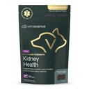 Vetriscience Veterinary Strength Kidney Health Chews - Balanced Kidney Support for Pets - Feline & Canine Renal Support - Holistic Formula - Chicken Liver Flavor - 60 Count