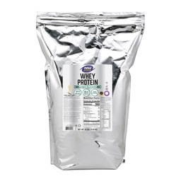NOW Foods Sports Nutrition, Whey Protein, 26 G With BCAAs, Creamy Vanilla Powder, 10-Pound