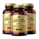 Solgar Calcium Magnesium Plus Zinc, 100 Tablets (Pack of 3) - Promotes Healthy Bones and Teeth - Supports Nerve & Muscle Function - Non-GMO, Vegan, Gluten Free, Dairy Free, Kosher - 100 Total Servings