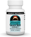 Source Naturals Grape Seed Extract, Proanthodyn 200 mg Antioxidant Protection & Supports Healthy Aging Brain - 30 Tablets