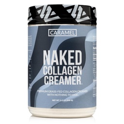 Naked Collagen Coffee Creamer - Caramel Collagen Creamer For Coffee - Dairy-Free, Gluten-Free, GMO-Free - Support Hair, Skin, and Nails - 40 Servings