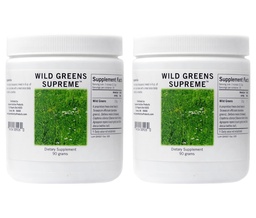 Supreme Nutrition Wild Greens Supreme, Pure 90 Grams Herbal Combination Powder (Pack of 2)