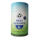 Rest Assured, Nighttime Sleep Support Supplement with Melatonin, Magnesium, Chamomile, Passion Flower, St John's Wort, Ashwaganda, L-Theanine, L-Taurine, Eco-Friendly Packaging, 30 day supply