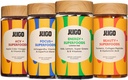 JUGO Superfoods Gummies Variety Pack – Focus, Energy, Beauty & ACV Gummies – Plant-Based, 100% Vegetarian, Gluten-Free – Supports Mind, Body & Digestive Health