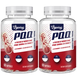French Maritime Pine Bark Extract with PQQ, 120 Vegan Softgels