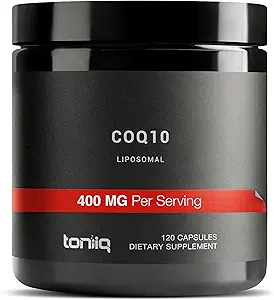 CoQ10 400mg Extra Strength - Ultra High Purity with MCT Oil for Superior Absorption - 98% Purified - Third-Party Tested, 60 Veggie Capsules