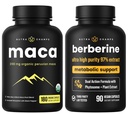 NutraChamps Complete Hormonal & Metabolic Support: Maca & Berberine Duo