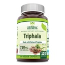 Herbal Secrets Triphala Supplement | Made with Natural Triphala | 750 Mg | 120 Veggie Capsules | Non-GMO | Gluten Free | Made in USA