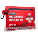 211 PCS Waterproof First Aid Kit, Emergency Supplies for Hiking & Boating