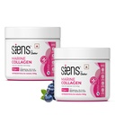 Siens By Dabur Hydrolyzed Marine Collagen - 200g (100g x 2) | Made with Japanese technology | Supplement for Women | For Skin Radiance & Hydration | Blueberry Lavender Flavour