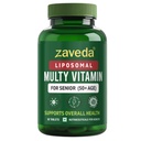 Liposomal Multivitamin for Seniors 50+ | Advanced Technology for Superior Absorption | with Methyl B12, L-Methylfolate, MK-7 & Bisglycinate Minerals | 60 Tablets