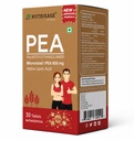 (Palmitoylethanolamide) PEA Supplement 600 mg | Micronized Pea 99% Highly Purified and Bioavailable | Supplement for Men and Women - 60 tab