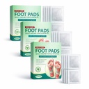 Detox Foot Patches for Weight Loss & Toxin Removal, Bamboo Vinegar Herbal Foot Pads for Sleep Aid, Pain Relief & Deep Cleansin (pack of 10)