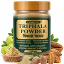 Inproveda Triphala Powder 120gm | Traditional Ayurvedic Churna for Digestion, Detox, Constipation & Colon Cleanse | Pure Amalaki, Bibhitaki & Haritaki | Natural Gut Health Supplement | No Preservatives, Colors or Flavors | Boost Immunity, Anti-Oxidant Triphala Powder - 120gm