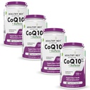 HealthyHey Nutrition High Absorption CoQ10 with BioPerine - 125 mg - 60 Capsules - Pack of 4