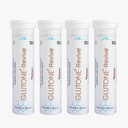 Glutone-Revive Effervescent Collagen Tablets – 2500 mg Wellnex Di-Peptide Marine Collagen|Supports Skin Hydration, Elasticity, Smooth Texture | For Men & Women | 40 Blueberry Flavour Tablets