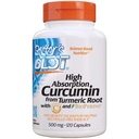 High Absorption Curcumin with C3 Complex and BioPerine – 500 mg, 120 Veggie Capsules – Turmeric Root Extract for Joint, Brain, and Heart Support – Antioxidant Supplement