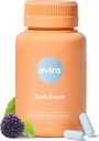 Ovira Curb Cravings Supplements - Contains CHRONOBLOCK, Energy Support Capsules, Nutritional Supplements for Men & Women, Chromium-100mg