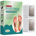 Premium Foot Detox Pads for Men & Women | Herbal Foot Patches for Stress Relief, Better Sleep & Foot Cleansing | Overnight Detox Foot Patch (4)