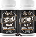 1800 MG Liposomal NAD Supplement, NAD+ Supplement Similar to Nicotinamide Riboside, 98% Pure NAD Plus Supplement for Energy Booster & Cellular Repair for Men & Women, Non-GMO, 120 Softgels