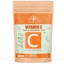 Hollywood Secrets 100% Pure Organic Vitamin C Powder L Ascorbic Acid DIY Serum Making Face Care 100 gm
