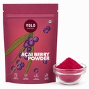 Açaí Berry Powder 40g | Made from Açaí Berries | Antioxidant Rich Fruit Powder | For Smoothies, Smoothie Bowls, Yoghurt, Rice, Wraps & Dimsums