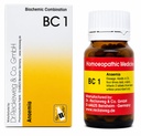 BC 1 Anaemia Tablets | Biochemic Combination for Low Hemoglobin, Iron Deficiency, Weakness & Fatigue | Homeopathic Medicine for Energy Support | 20g Bottle | Pack of 1