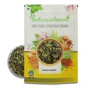 IndianJadiBooti Pure Bansa Green Leaves (Vasaka/Adhatoda Vasica) | Traditional Ayurvedic Botanical for Respiratory Wellness, Clear Breathing & Throat Comfort (900 Grams)