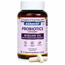 Dr. Agravat Probiotics Supplement 60 Billion CFU I 60 Veg Capsules