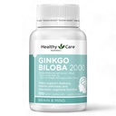 Healthy Care Ginkgo Biloba 2000mg 100 Capsules Australian Made