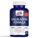 FITNESSVEDA Gallbladder Formula Supplement | Promotes Healthy Digestion And Reduce Digestive Discomfort - 90 Capsules (Pack Of 1)