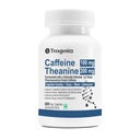 Trexgenics L-THEANINE 200 mg, CAFFEINE 100 mg Cognitive Function, Refresh, Focus, Mood, Endurance Support (Theanine 200mg + Caffeine 100mg (60 Veg Caps))