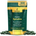 Biogenesis Organic Spirulina Mini Tablets – 300 Count (200 mg) | Australian Grown Blue-Green Algae | Rich in Phycocyanin, Chlorophyll & B Vitamins | Supports Daily Energy & Immunity | Vegan Mini Tabs