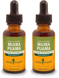 Herb Pharm Muira Puama Extract for Reproductive System Support - 1 Ounce (Pack of 2)
