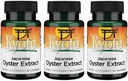 Swanson Kyoto Japanese Oyster Extract - Natural Supplement Promoting Drive & Wellness for Men & Women - (500 Milligrams 60 Capsules) (3 Pack)
