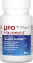 Lipo Flavonoid Advanced Hearing Support Daily Supplement - Helps Reduce Risk of Hearing Decline & Promotes Optimal Hearing - 40 Caplets