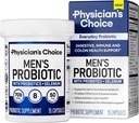Physician's Choice Probiotics for Men - 70 Billion CFU - 8 Strains - Selenium & Prebiotics - Supports Digestive Health, Microbiome, Colon, & Immune Health - Advanced Men's Probiotic - 15ct Sample Size