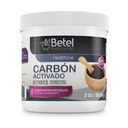 Betel Natural Premium Activated Charcoal/Carbon Activado Powder 100% Pure Ultra Fine - 2 Oz