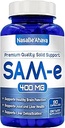 SAM-E Supplement 400mg | Easy Absorption S-Adenosyl-L-Methionine SAM-e 400mg for Bone and Mood Support Supplement | Made in The USA Non-GMO and Gluten Free (90 Day Supply)