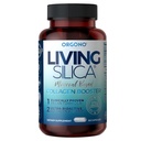 Living Silica ORGONO Mineral-Based Collagen Booster Capsules | Silica-Based | Supports Collagen & Elastin for Joint & Bone Support, Glowing Skin, Strong Hair & Nails | 60 Capsules
