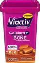 Viactiv Max Formula Calcium +Vitamin D3 Supplement for Bone Health, Rich Caramel, 100 Soft Chews - 6 Pack