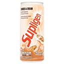 Supligen Cookies and Cream Liquid Meal Supplement, 9.87 oz (Pack of 12) – Protein & Vitamin Shake for Energy, Strength & Recovery – Ready-to-Drink Nutritional Meal
