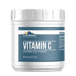 Earthborn Elements Vitamin C Powder 3.25 lb, Ascorbic Acid, Dietary Supplement
