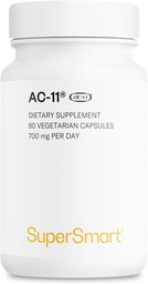 Supersmart AC-11 Supplement 700mg per Day (Cat's Claw Extract) - Uncaria Tomentosa Bark | Non-GMO & Gluten Free - 60 Vegetarian Capsules