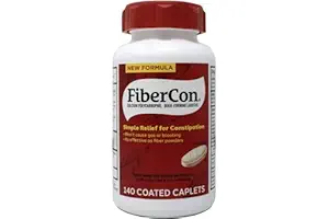 Fibercon Fiber Therapy For Regularity -- 140 Caplets